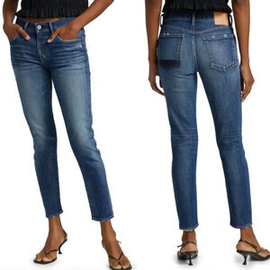 Moussy Vintage Elgin Distressed Stretch Skinny Ankle Jeans Women’s Size 25